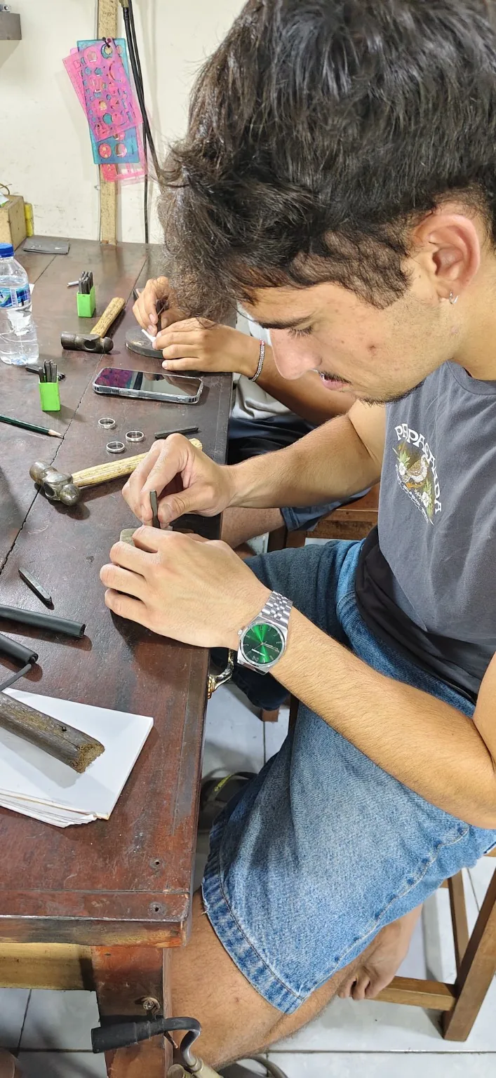Silver jewelry workshop gallery 12